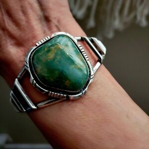 Native American Navajo Sterling Silver Bracelet